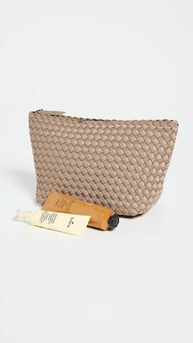 Naghedi Portofino Medium Cosmetic Bag Cashmere | Thumbnail 4 Naghedi Portofino Medium Cosmetic Bag Cashmere | Thumbnail 4