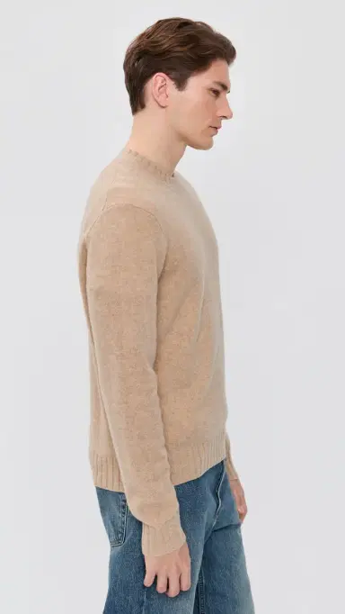 Madewell Set Wool Crew Pebble Stone | Thumbnail 4 Madewell Set Wool Crew Pebble Stone | Thumbnail 4