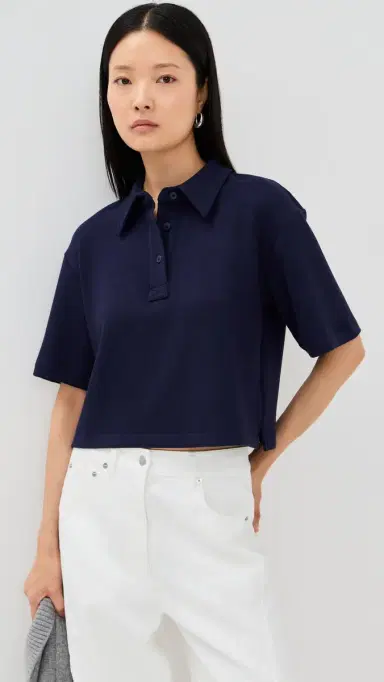LE BOP Josephine Polo Top Navy S | Thumbnail 2 LE BOP Josephine Polo Top Navy S | Thumbnail 2