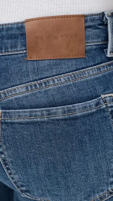 Free People Oracle Slim Straight Jeans Sky's the Limit | Thumbnail 6 Free People Oracle Slim Straight Jeans Sky's the Limit | Thumbnail 6