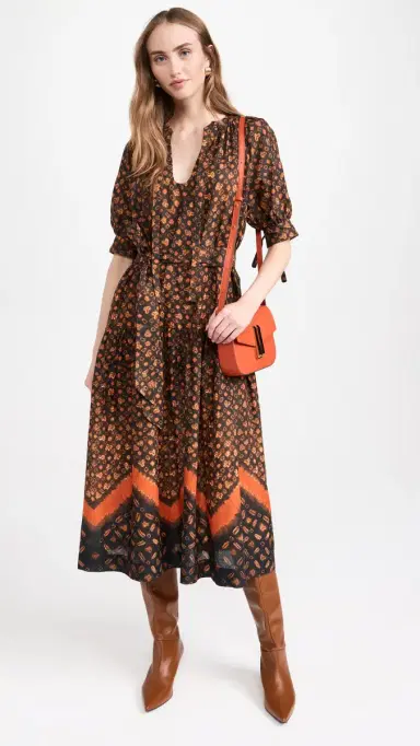 o.p.t o. p.t Aksoy Dress Red Floral M | Thumbnail 2 o.p.t o. p.t Aksoy Dress Red Floral M | Thumbnail 2
