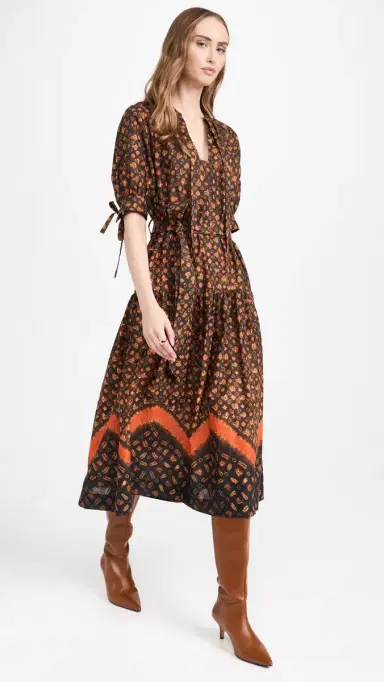 o.p.t o. p.t Aksoy Dress Red Floral M | Thumbnail 5 o.p.t o. p.t Aksoy Dress Red Floral M | Thumbnail 5