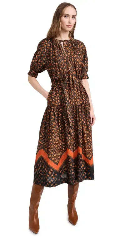 o.p.t o. p.t Aksoy Dress Red Floral M | Thumbnail 1 o.p.t o. p.t Aksoy Dress Red Floral M | Thumbnail 1