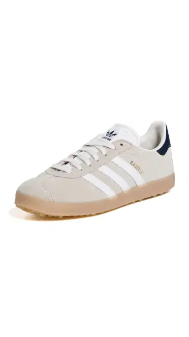 Adidas Golf Gazelle Spikeless Golf Shoes Chalk White/White/Night Indigo 9 | Thumbnail 6 Adidas Golf Gazelle Spikeless Golf Shoes Chalk White/White/Night Indigo 9 | Thumbnail 6