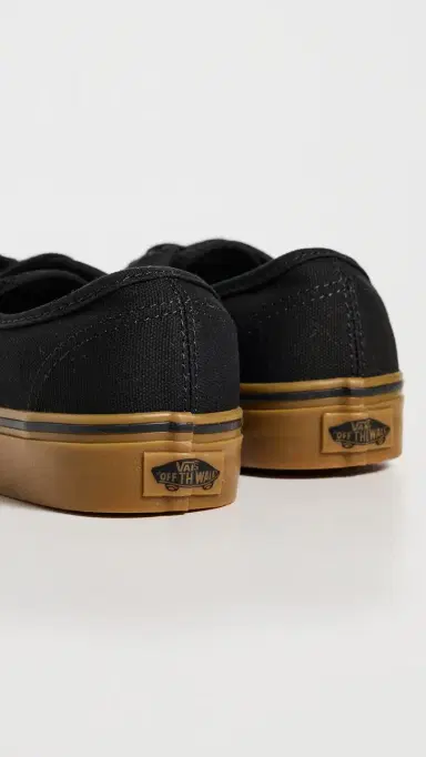 Vans Authentic Unisex Sneakers Black/Black/Gum M 11 | Thumbnail 5 Vans Authentic Unisex Sneakers Black/Black/Gum M 11 | Thumbnail 5