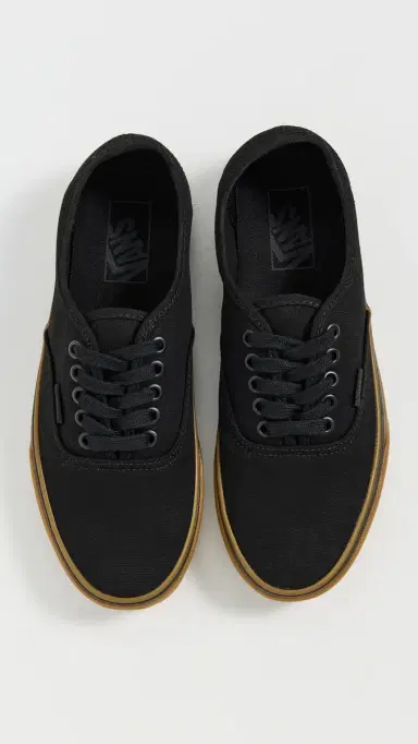 Vans Authentic Unisex Sneakers Black/Black/Gum M 11 | Thumbnail 6 Vans Authentic Unisex Sneakers Black/Black/Gum M 11 | Thumbnail 6