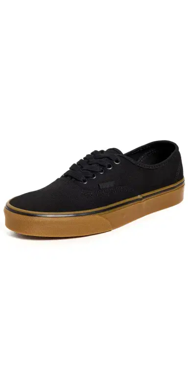 Vans Authentic Unisex Sneakers Black/Black/Gum M 11 | Thumbnail 1 Vans Authentic Unisex Sneakers Black/Black/Gum M 11 | Thumbnail 1