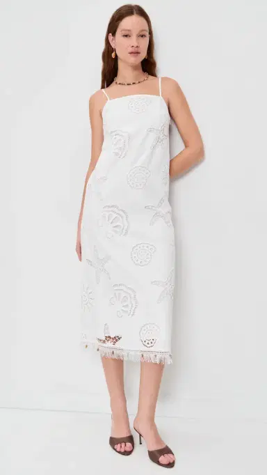 MAUDE CLUB Ciel Dress White | Thumbnail 2 MAUDE CLUB Ciel Dress White | Thumbnail 2