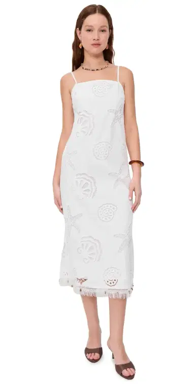 MAUDE CLUB Ciel Dress White | Thumbnail 1 MAUDE CLUB Ciel Dress White | Thumbnail 1
