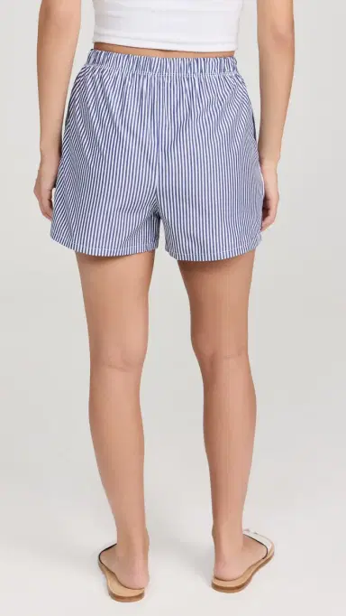 DONNI. The Stripe Pop Boxers Navy Stripe | Thumbnail 3 DONNI. The Stripe Pop Boxers Navy Stripe | Thumbnail 3