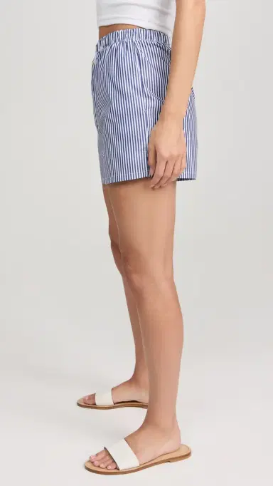 DONNI. The Stripe Pop Boxers Navy Stripe | Thumbnail 4 DONNI. The Stripe Pop Boxers Navy Stripe | Thumbnail 4
