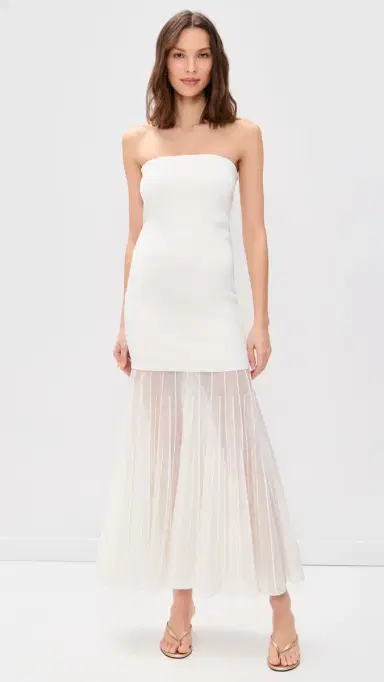 Line & Dot Perissa Knit Dress Ivory L | Thumbnail 2 Line & Dot Perissa Knit Dress Ivory L | Thumbnail 2