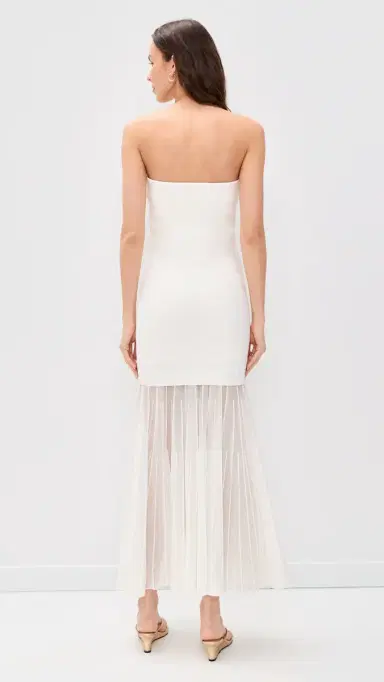Line & Dot Perissa Knit Dress Ivory L | Thumbnail 3 Line & Dot Perissa Knit Dress Ivory L | Thumbnail 3