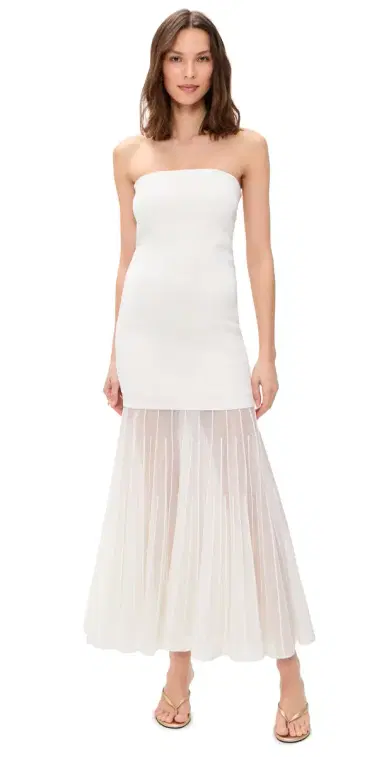 Line & Dot Perissa Knit Dress Ivory L | Thumbnail 1 Line & Dot Perissa Knit Dress Ivory L | Thumbnail 1