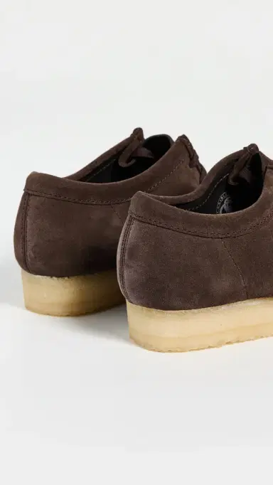 Clarks Suede Wallabee Shoes Dark Brown Suede 7 | Thumbnail 3 Clarks Suede Wallabee Shoes Dark Brown Suede 7 | Thumbnail 3