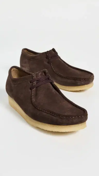 Clarks Suede Wallabee Shoes Dark Brown Suede 7 | Thumbnail 4 Clarks Suede Wallabee Shoes Dark Brown Suede 7 | Thumbnail 4