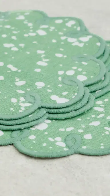 Weezie Cocktail Napkins Green One Size | Thumbnail 3 Weezie Cocktail Napkins Green One Size | Thumbnail 3