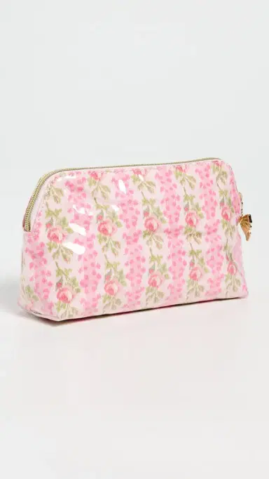 LoveShackFancy Small Travel Pouch pink macaroon One Size | Thumbnail 3 LoveShackFancy Small Travel Pouch pink macaroon One Size | Thumbnail 3