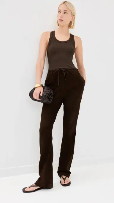 SPRWMN Rib Fitted Scooped Tank Americano | Thumbnail 5 SPRWMN Rib Fitted Scooped Tank Americano | Thumbnail 5