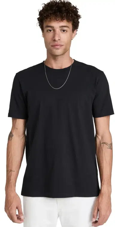 Frame Logo Tee Noir | Thumbnail 1 Frame Logo Tee Noir | Thumbnail 1