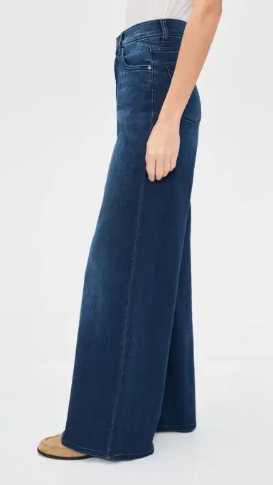 DL1961 DL Softwear Hepburn Wide Leg High Rise Jeans Stream (Ultimate Knit) | Thumbnail 4 DL1961 DL Softwear Hepburn Wide Leg High Rise Jeans Stream (Ultimate Knit) | Thumbnail 4