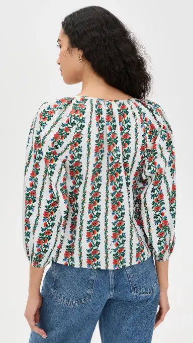 The Great. The Chariot Top Tapestry Floral | Thumbnail 3 The Great. The Chariot Top Tapestry Floral | Thumbnail 3