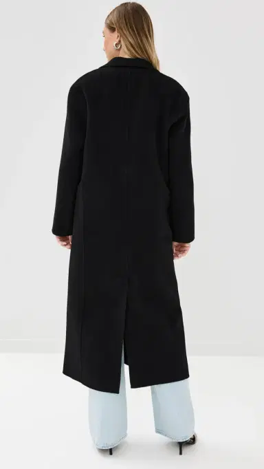 ANINE BING Quinn Coat Black | Thumbnail 3 ANINE BING Quinn Coat Black | Thumbnail 3
