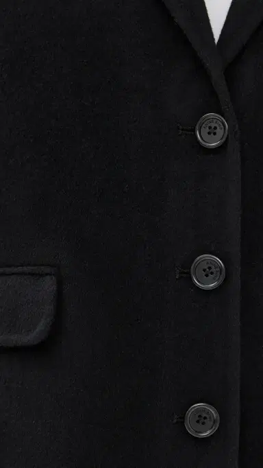 ANINE BING Quinn Coat Black | Thumbnail 6 ANINE BING Quinn Coat Black | Thumbnail 6
