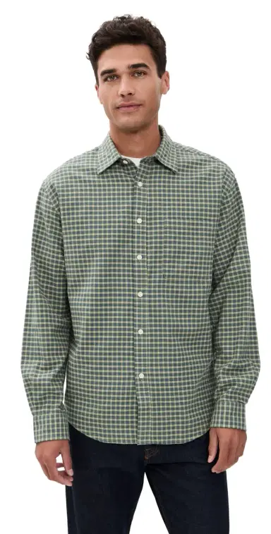 NN07 Deon Check hirt Coral Check | Thumbnail 1 NN07 Deon Check hirt Coral Check | Thumbnail 1