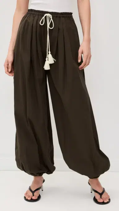 The Garment Bazaar Balloon Pants Chocolate 8 | Thumbnail 2 The Garment Bazaar Balloon Pants Chocolate 8 | Thumbnail 2