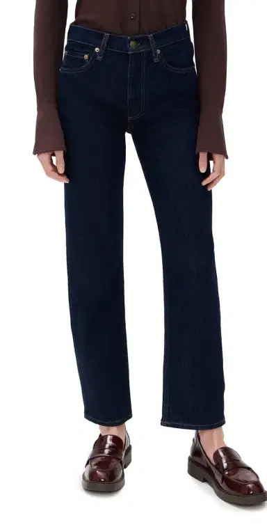 rag & bone Harlow Ankle Straight Jeans Dark Rinse | Thumbnail 1 rag & bone Harlow Ankle Straight Jeans Dark Rinse | Thumbnail 1