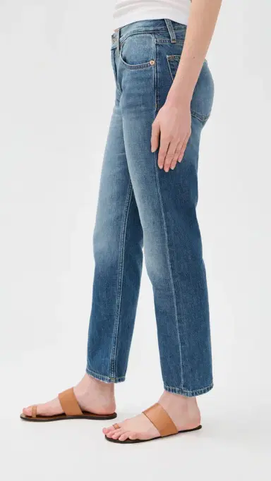 RE/DONE Blondie Crop Jeans Mendocino Indigo 26 | Thumbnail 4 RE/DONE Blondie Crop Jeans Mendocino Indigo 26 | Thumbnail 4