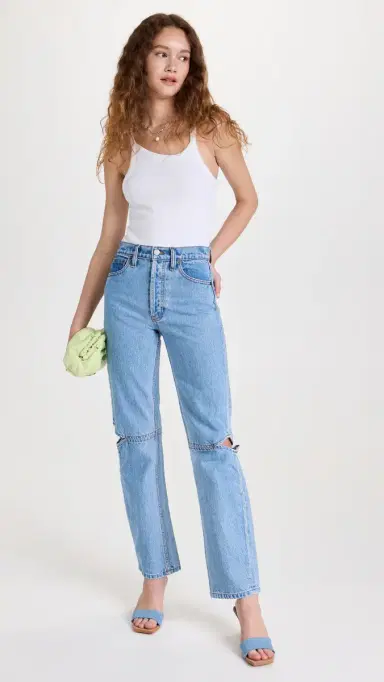 STILL HERE Cowgirl Jeans in Vintage Blue Vintage Blue 28 | Thumbnail 5 STILL HERE Cowgirl Jeans in Vintage Blue Vintage Blue 28 | Thumbnail 5