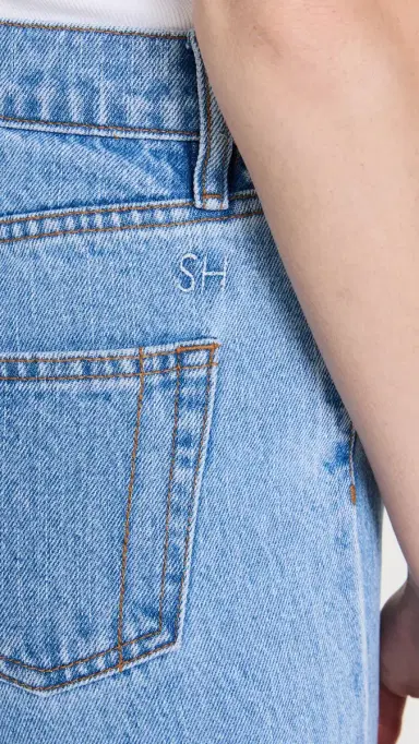STILL HERE Cowgirl Jeans in Vintage Blue Vintage Blue 28 | Thumbnail 6 STILL HERE Cowgirl Jeans in Vintage Blue Vintage Blue 28 | Thumbnail 6