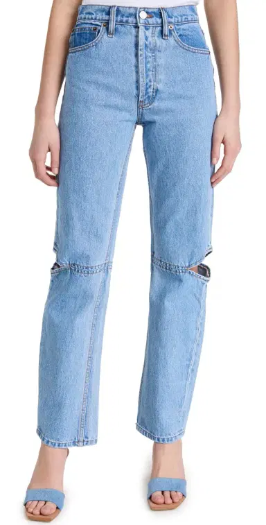 STILL HERE Cowgirl Jeans in Vintage Blue Vintage Blue 28 | Thumbnail 1 STILL HERE Cowgirl Jeans in Vintage Blue Vintage Blue 28 | Thumbnail 1