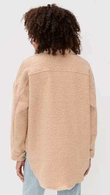 Little Lies Teddy Shacket Camel | Thumbnail 3 Little Lies Teddy Shacket Camel | Thumbnail 3