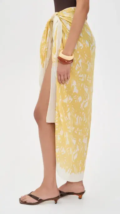 rag & bone Sally Sarong Endive One Size | Thumbnail 4 rag & bone Sally Sarong Endive One Size | Thumbnail 4