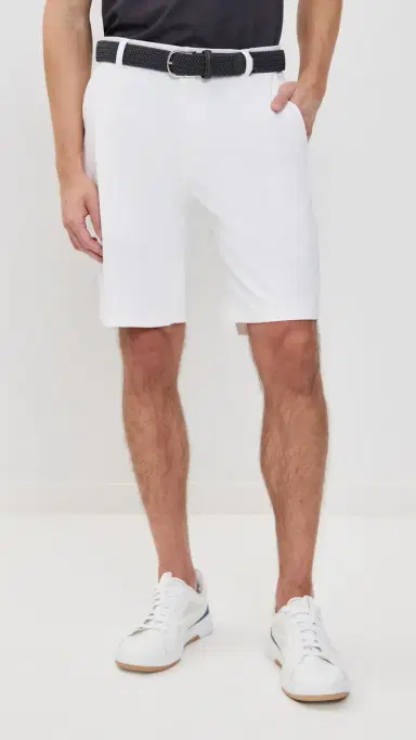 Redvanly Varick Pull On Shorts 9 Bright White | Thumbnail 2 Redvanly Varick Pull On Shorts 9 Bright White | Thumbnail 2