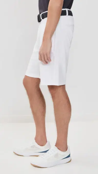 Redvanly Varick Pull On Shorts 9 Bright White | Thumbnail 4 Redvanly Varick Pull On Shorts 9 Bright White | Thumbnail 4