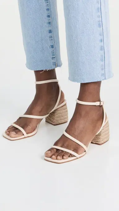 INTENTIONALLY BLANK Limo Sandal Heels Cream 37 | Thumbnail 3 INTENTIONALLY BLANK Limo Sandal Heels Cream 37 | Thumbnail 3