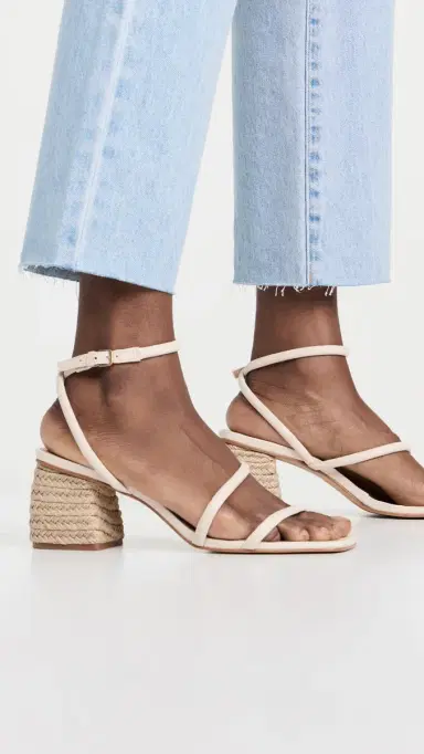 INTENTIONALLY BLANK Limo Sandal Heels Cream 37 | Thumbnail 4 INTENTIONALLY BLANK Limo Sandal Heels Cream 37 | Thumbnail 4