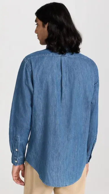 Polo Ralph Lauren Classic Fit Denim Shirt Denim | Thumbnail 3 Polo Ralph Lauren Classic Fit Denim Shirt Denim | Thumbnail 3