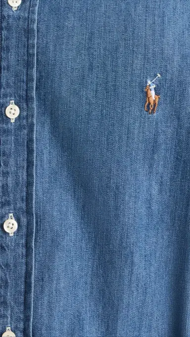 Polo Ralph Lauren Classic Fit Denim Shirt Denim | Thumbnail 6 Polo Ralph Lauren Classic Fit Denim Shirt Denim | Thumbnail 6