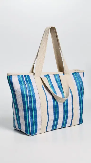 Sunnylife Recycled Nylon Cooler Tote Bag Blue Neon One Size | Thumbnail 3 Sunnylife Recycled Nylon Cooler Tote Bag Blue Neon One Size | Thumbnail 3