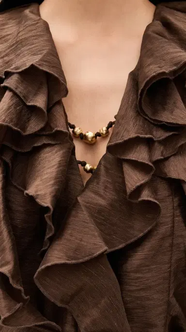 Aje Voyager Mini Dress Chocolate | Thumbnail 6 Aje Voyager Mini Dress Chocolate | Thumbnail 6