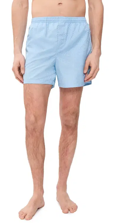 Casablanca Monogram Jacquard wim Shorts 4 Blue | Thumbnail 1 Casablanca Monogram Jacquard wim Shorts 4 Blue | Thumbnail 1