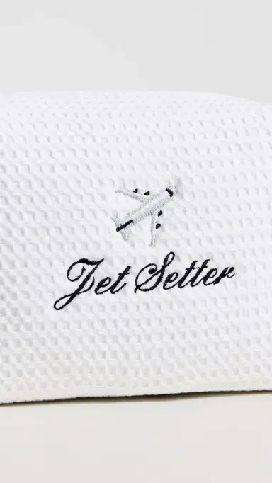Abbode Jet Setter Waffle Pouch Cloud One Size | Thumbnail 6 Abbode Jet Setter Waffle Pouch Cloud One Size | Thumbnail 6