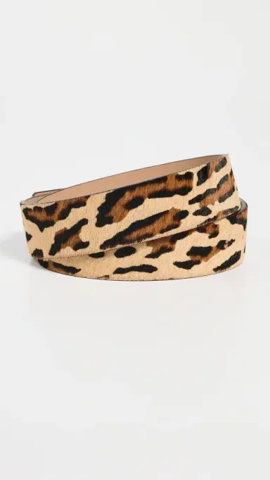 B-Low The Belt illa Calf Hair Belt Leopard Gold | Thumbnail 4 B-Low The Belt illa Calf Hair Belt Leopard Gold | Thumbnail 4