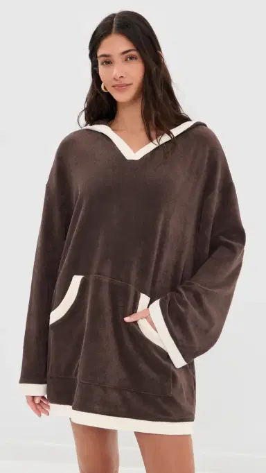 STAUD Anona Coverup Dress Java | Thumbnail 2 STAUD Anona Coverup Dress Java | Thumbnail 2