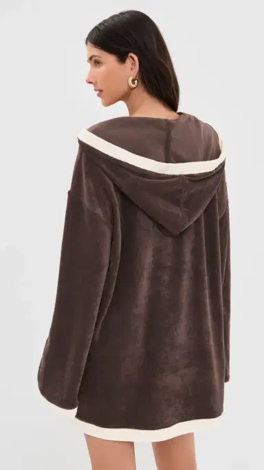 STAUD Anona Coverup Dress Java | Thumbnail 3 STAUD Anona Coverup Dress Java | Thumbnail 3